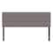 Flash Furniture Gray Tufted Fabric Upholstered King Headboard TW-3WLHB21-GY-K-GG - alternate 1